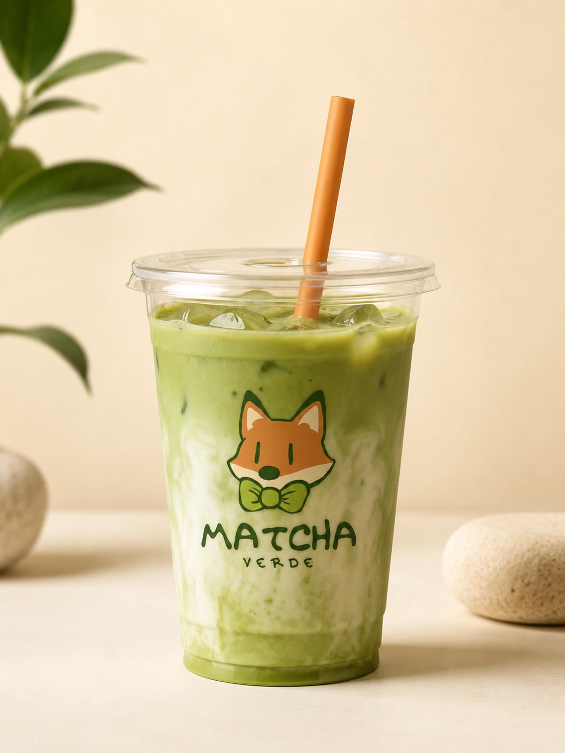Matcha Verde — café brand identity